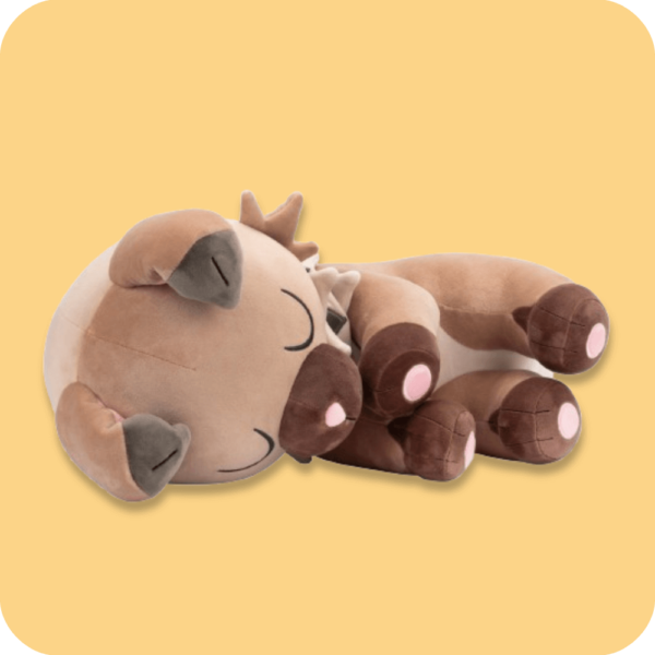 Sleeping Rockruff Plush 2